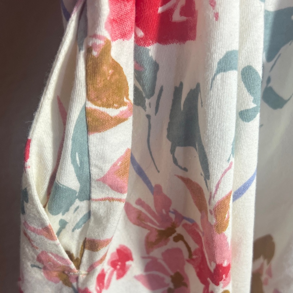Pact Organic Cotton Staycation Short Robe floral size S cottagecore cozy - Picture 9 of 10